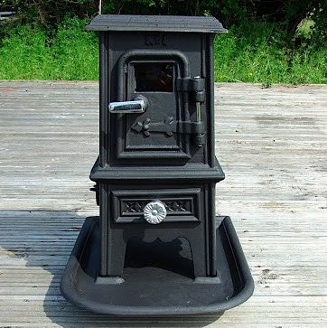 Cast iron wood stove for tiny house, caravans and small places –  blackseametalworks