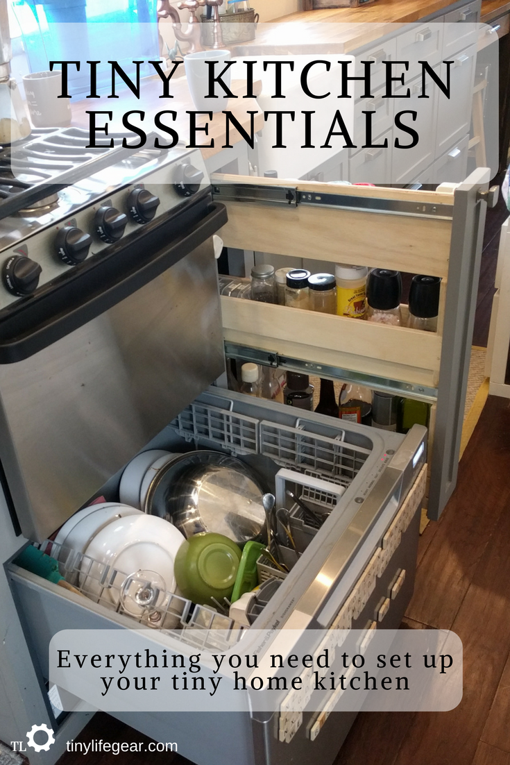 Tiny Kitchen Essentials - Dishes and Glassware - Tiny Life Gear